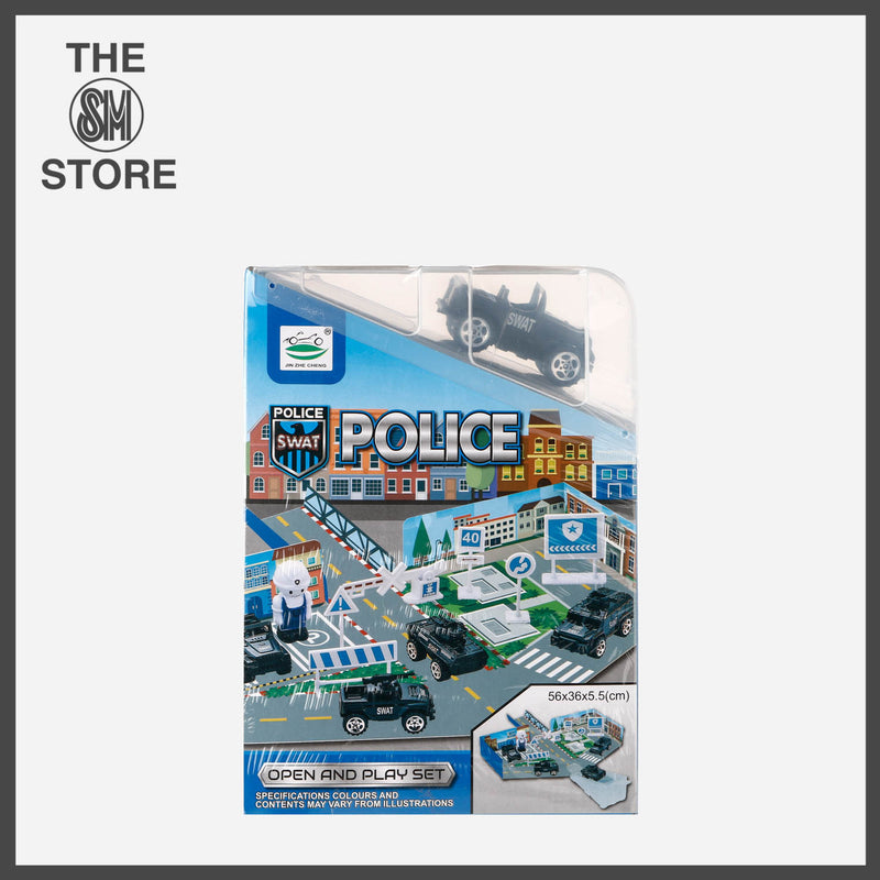 Toy Kingdom Police Swat Open Play Set