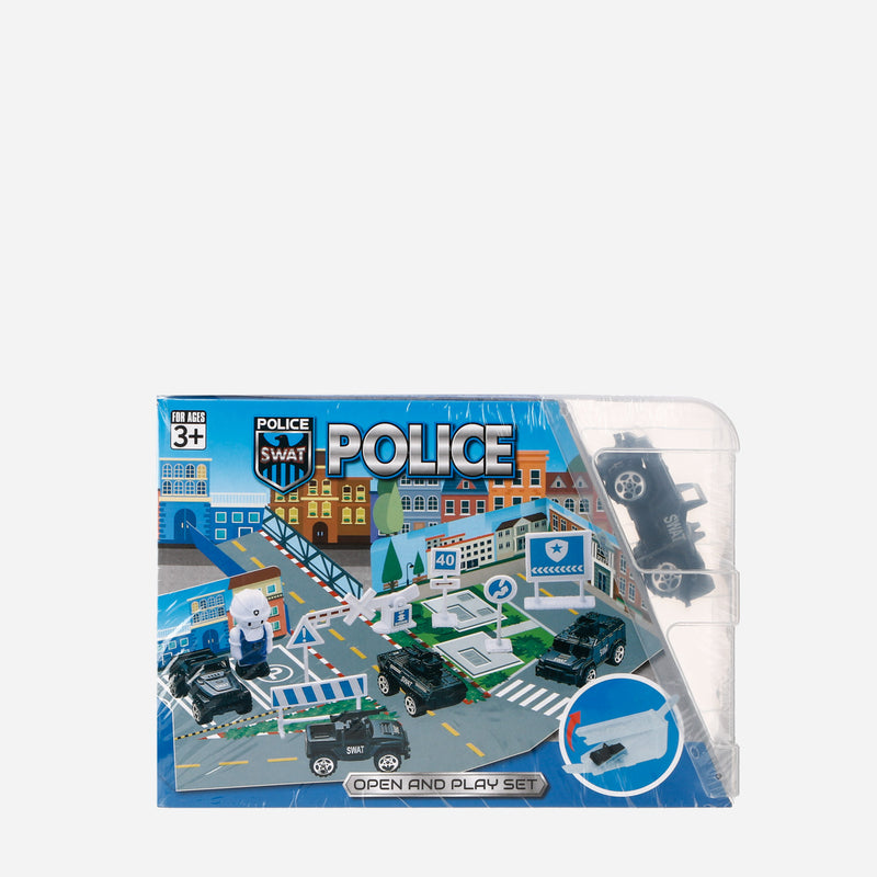 Toy Kingdom Police Swat Open Play Set