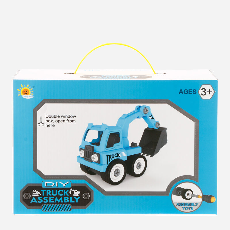 Toy Kingdom DIY Truck Assembly _ Blue