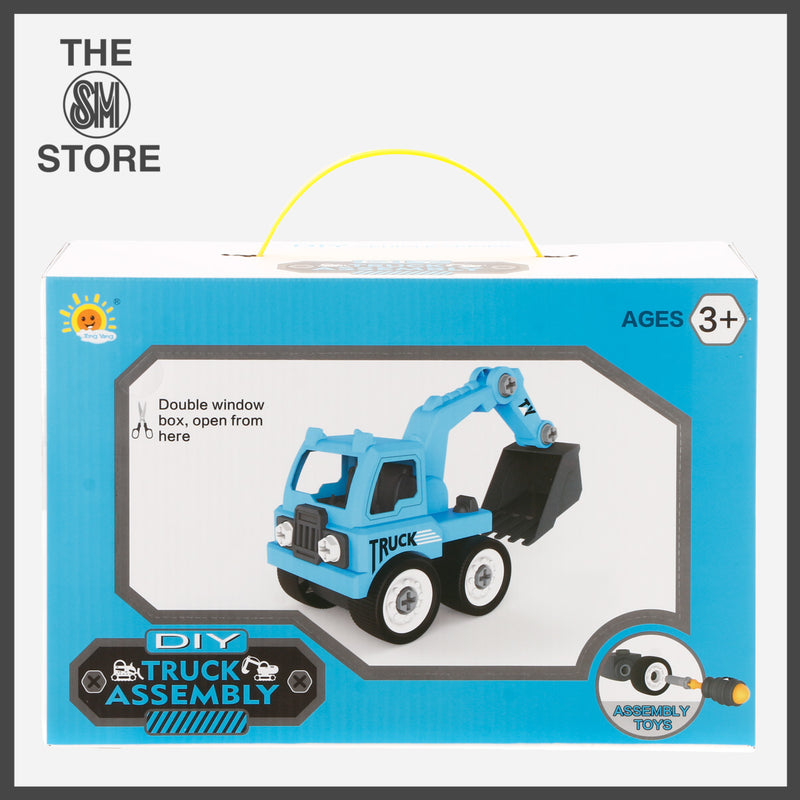 Toy Kingdom DIY Truck Assembly _ Blue