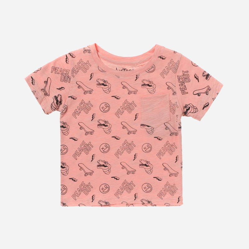 TSHIRTJUST/PINK/2T/NODIM