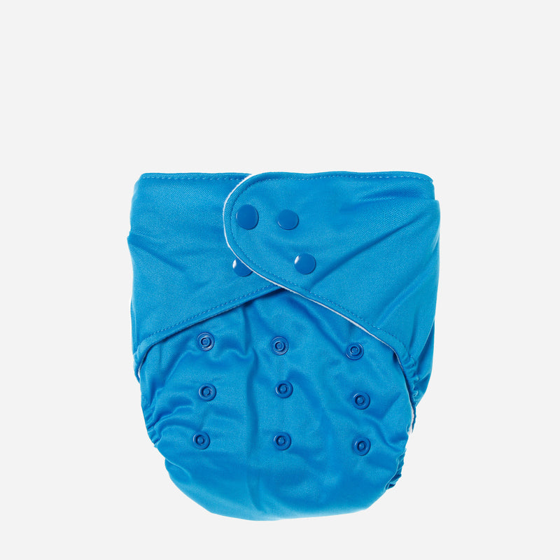 Belle & Coco Plain Cloth Diaper _ Blue