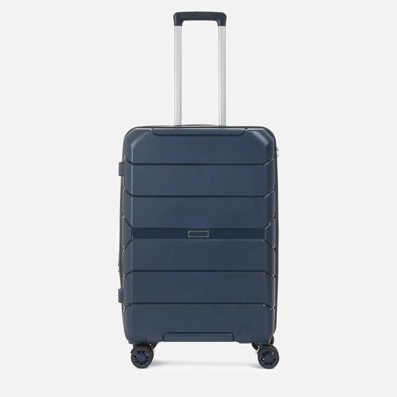 Travel Basic KX TB Giana 24-Inch Hard Case Luggage in Navy Blue