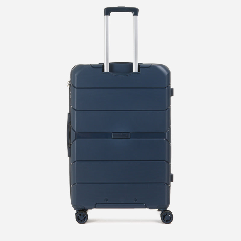 Travel Basic KX TB Giana 28-Inch Hard Case Luggage in Navy Blue