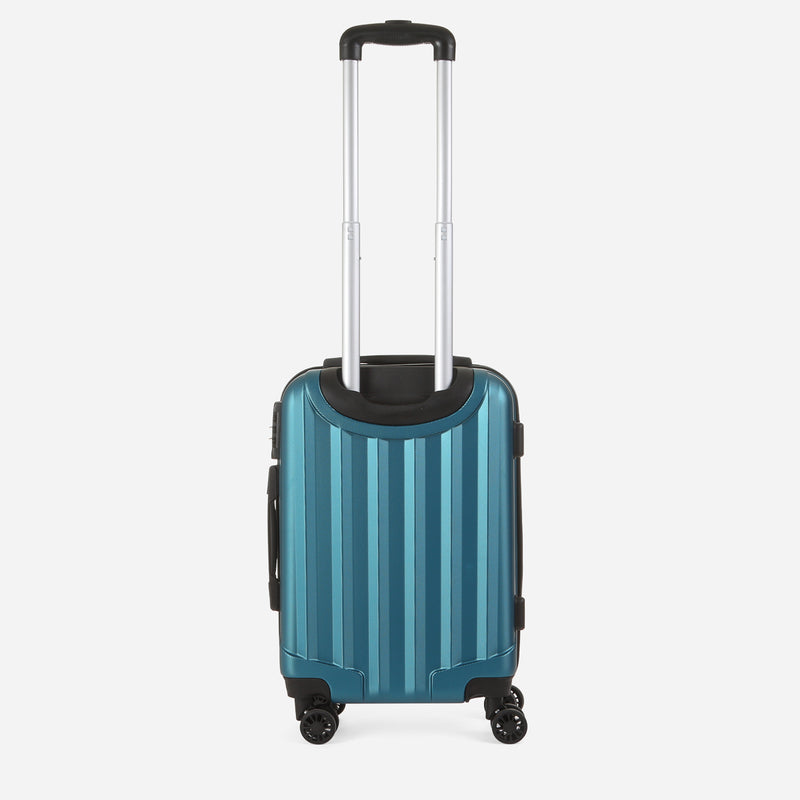 Travel Basic KX TB Gwen 20-Inch Hard Case Luggage in Teal Blue