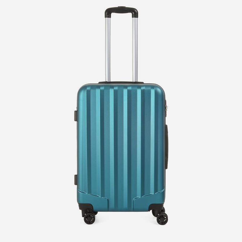 Travel Basic KX TB Gwen 24-Inch Hard Case Luggage in Teal Blue