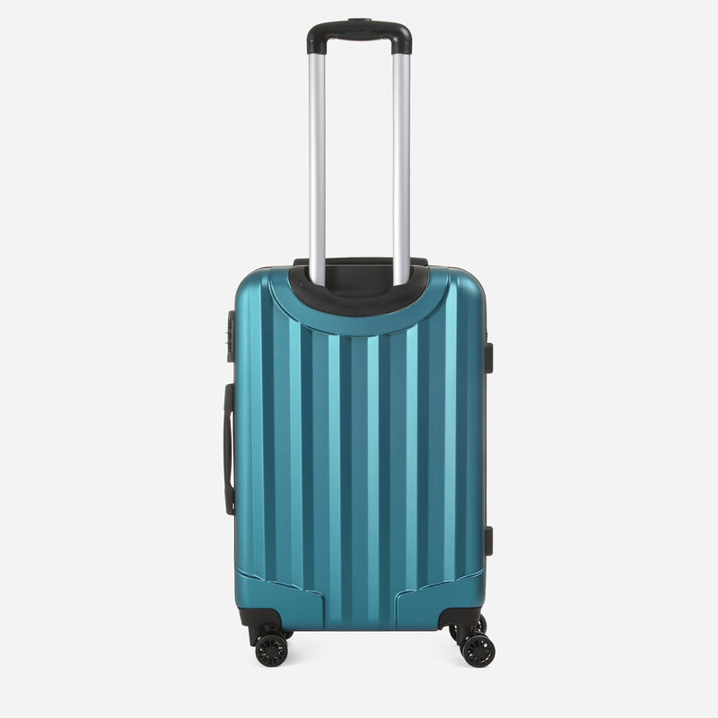 Travel Basic KX TB Gwen 24-Inch Hard Case Luggage in Teal Blue