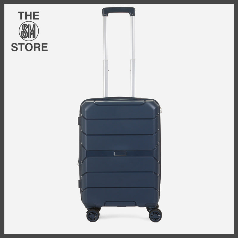 Travel Basic KX TB Giana 20-Inch Hard Case Luggage in Navy Blue