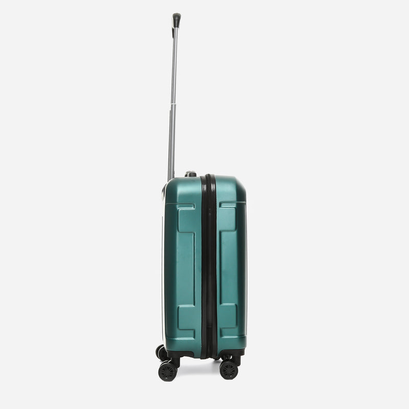 Travel Basic Ciao Specials Dionne 20-Inch Hard Case Luggage in Green