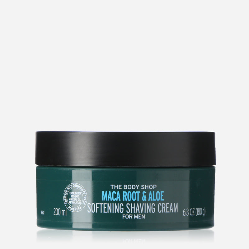 The Body Shop Maca Root & Aloe Softening Shaving Cream 200ml