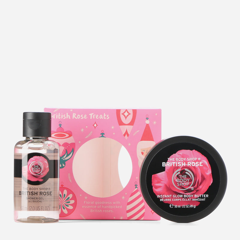 The Body Shop British Rose Prism Sampler Treat