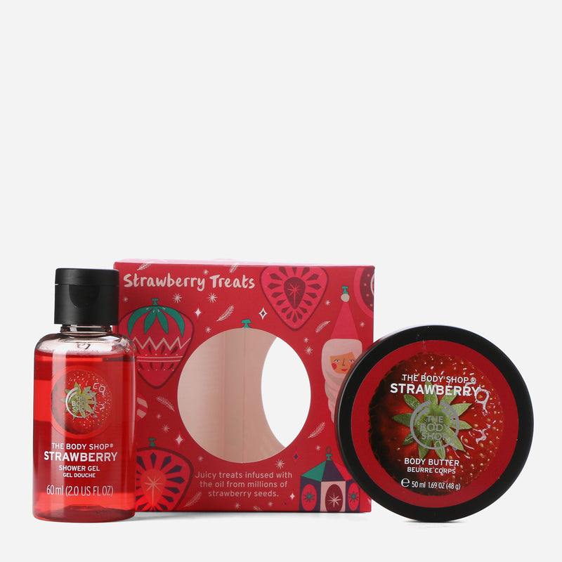 The Body Shop Strawberry Prism Sampler Treat