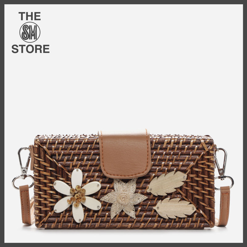 Tropiko by Kultura Ladies_ Rattan Split Sling Bag