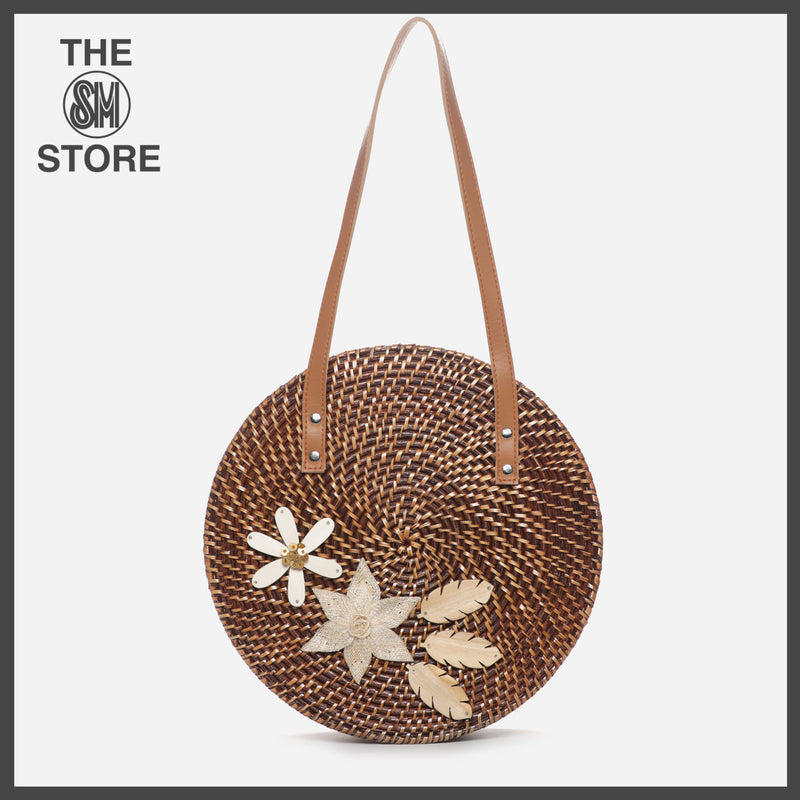 Tropiko by Kultura Ladies_ Rattan Split Sling Bag