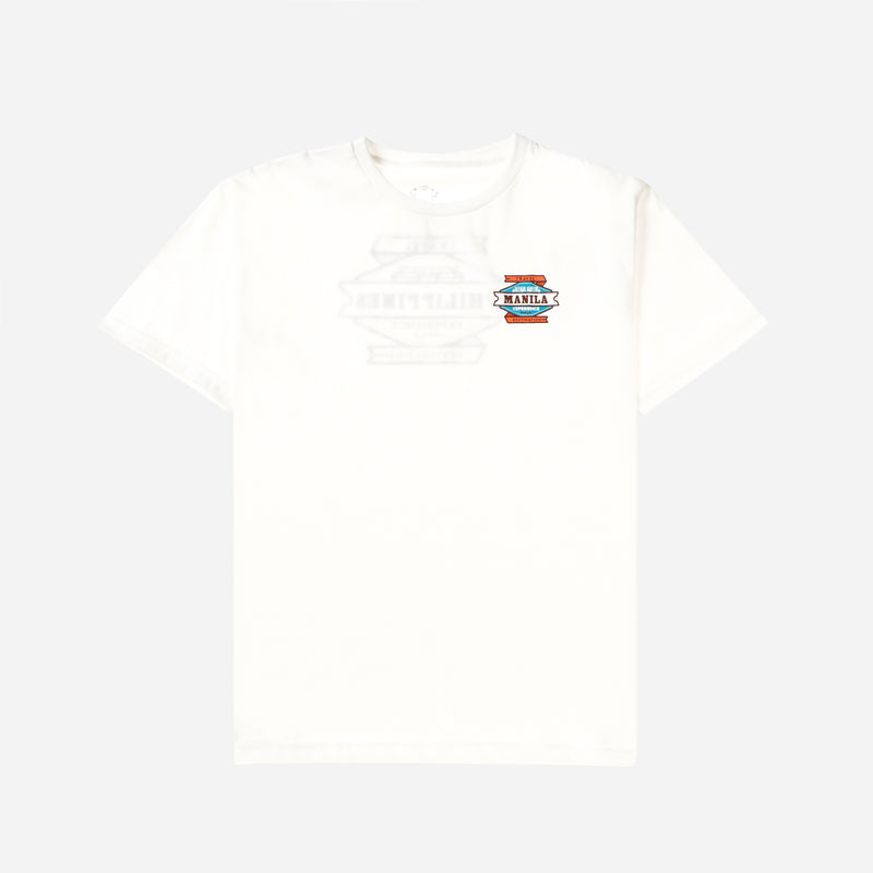 MENSWHTTSP/WHITE/S/NODIM KAMISA BY KULTURA TRAVEL MORE GRAPHIC TEE