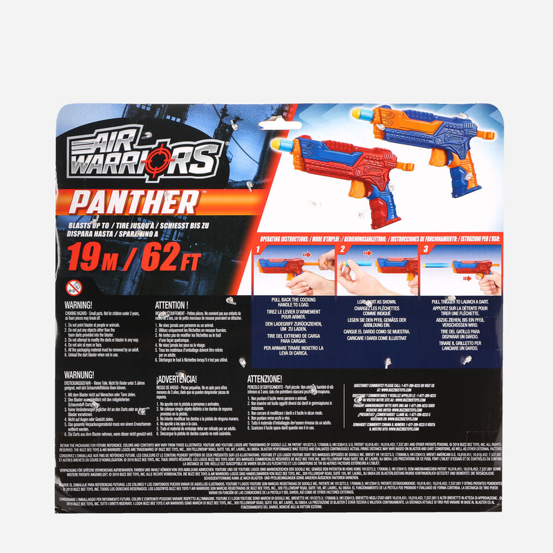 Toy Kingdom 4-Pack Air Warriors Panther Blaster