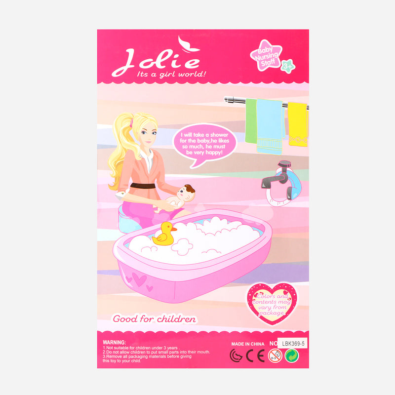 Toy Kingdom Jolie Doll Baby Nursing Staff Play Set