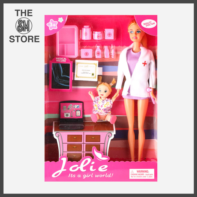 Toy Kingdom Jolie Doll Beauty Doctor Play Set