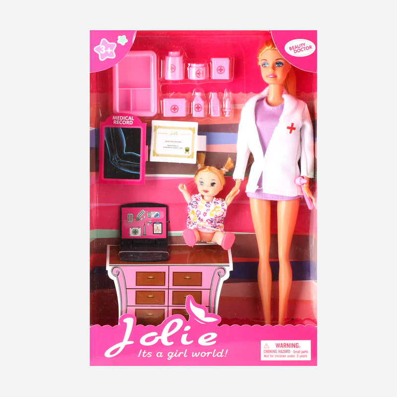 Toy Kingdom Jolie Doll Beauty Doctor Play Set