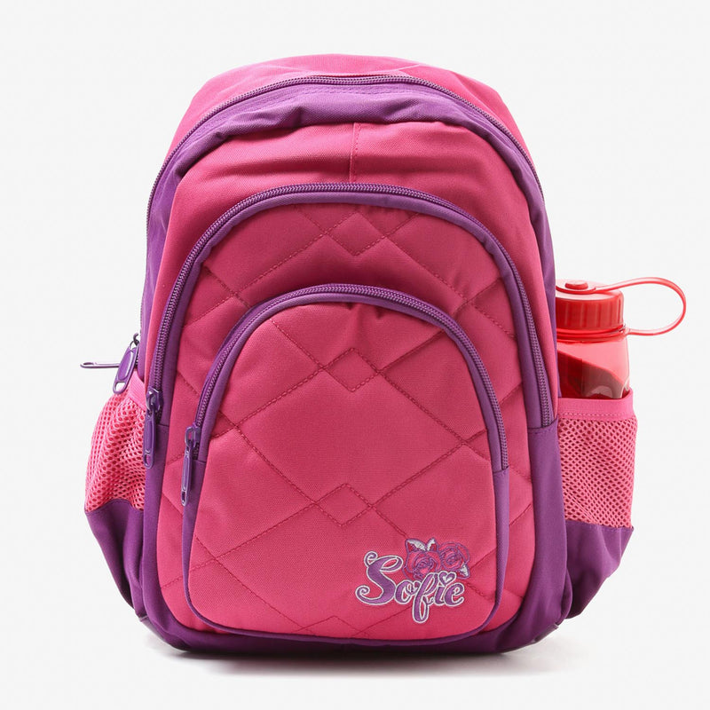 Sofie Girls 4932 SBP Backpack (Fuchsia and Purple)