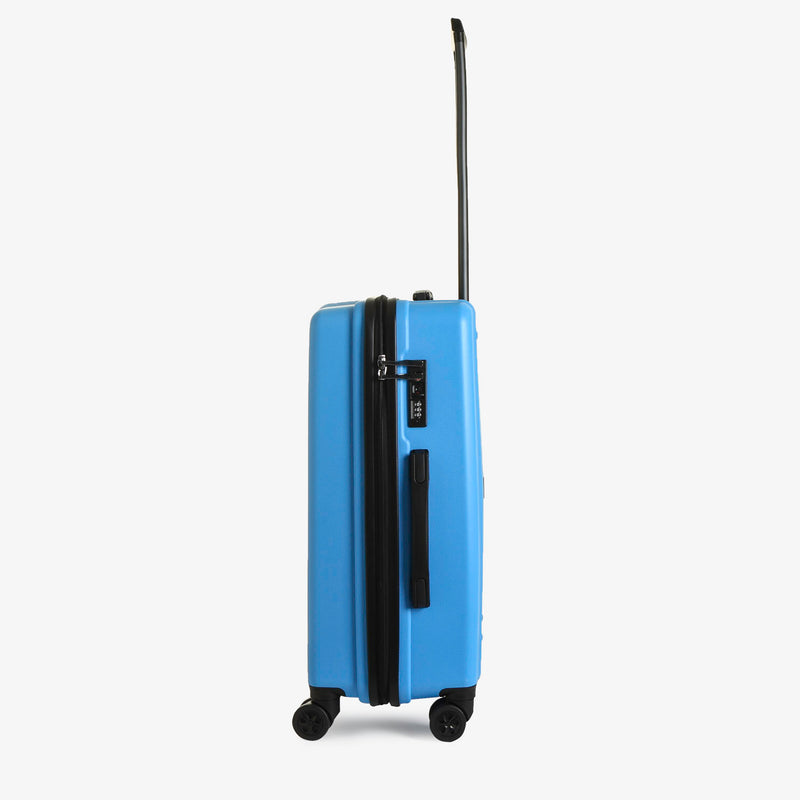 Travel Basic Vea 24-Inch Hard Case Luggage in Blue