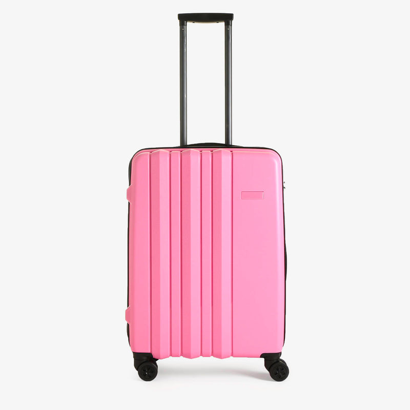 Travel Basic Vea 24-Inch Hard Case Luggage in Pink