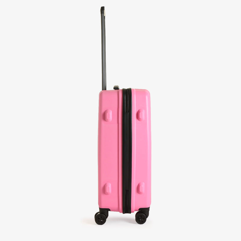 Travel Basic Vea 24-Inch Hard Case Luggage in Pink