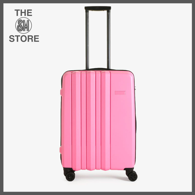 Travel Basic Vea 24-Inch Hard Case Luggage in Pink