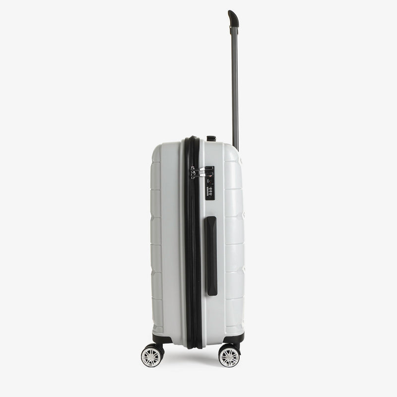 Travel Basic Cross 24-Inch Hard Case Luggage in Gray