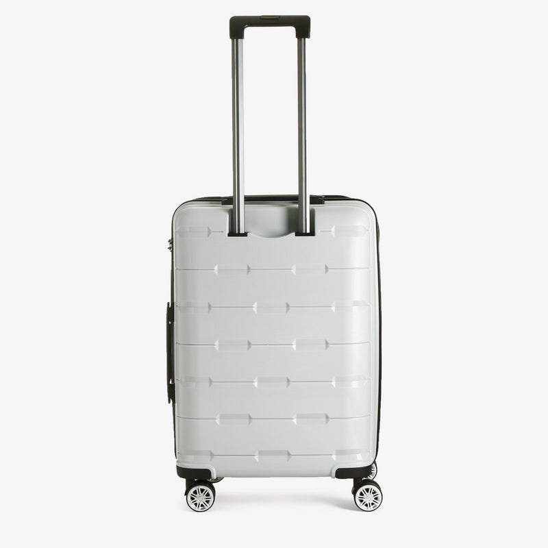 Travel Basic Cross 24-Inch Hard Case Luggage in Gray