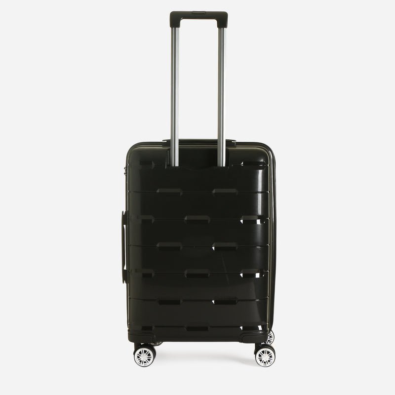 Travel Basic Cross 24-Inch Hard Case Luggage in Black