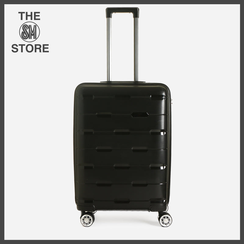 Travel Basic Cross 24-Inch Hard Case Luggage in Black