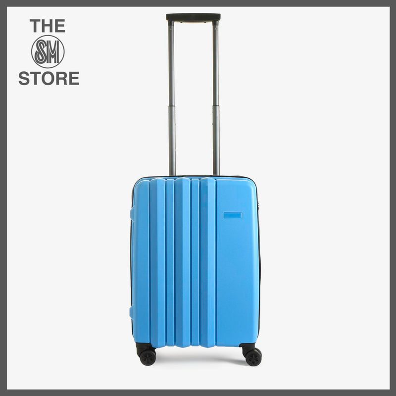 Travel Basic Vea 20-Inch Hard Case Luggage in Blue