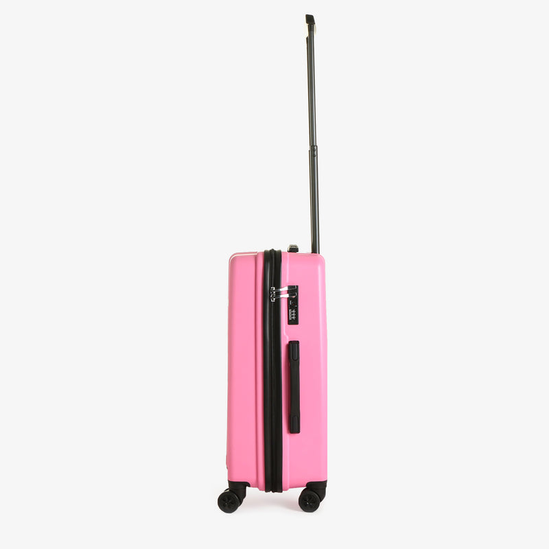 Travel Basic Vea 20-Inch Hard Case Luggage in Pink