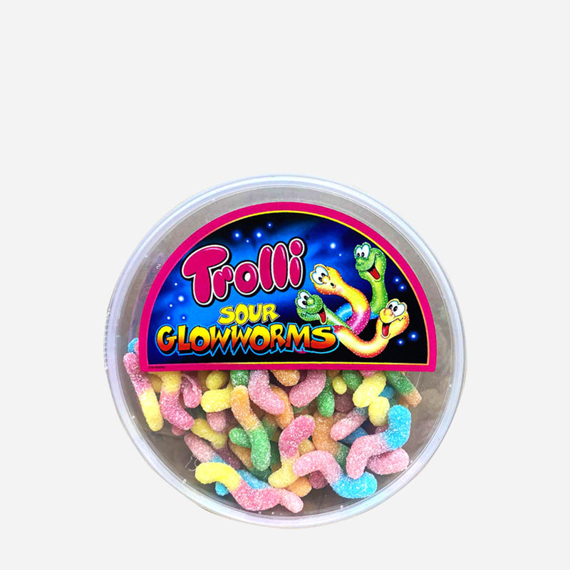 Trolli Sour Glow Worms 500g