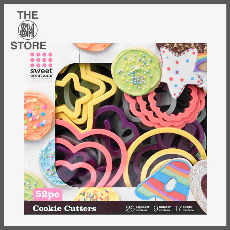 Sweet Creations by Good Cook 52-Pack Cookie Cutters