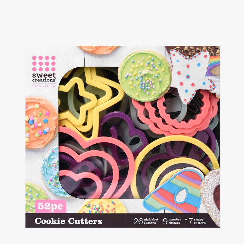 Sweet Creations by Good Cook 52-Pack Cookie Cutters