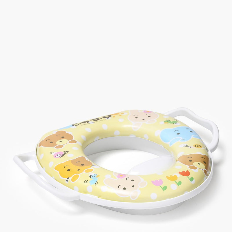 Apruva Yellow Animals Soft Potty Adapter Seat