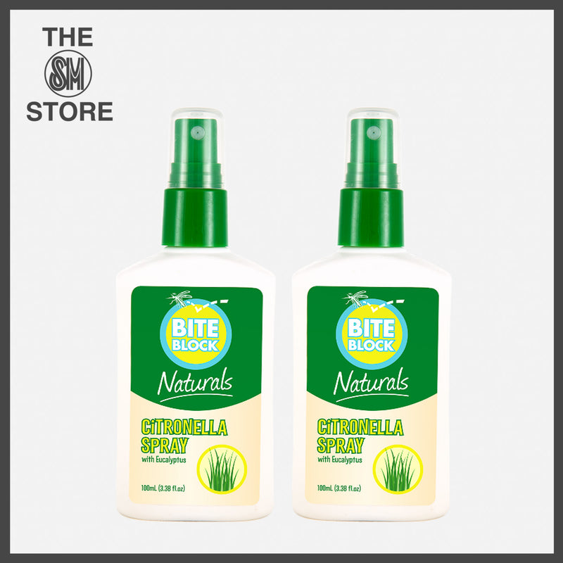 Bite Block Buy 2 Save PHP50 Naturals Citronella Spray 100ml