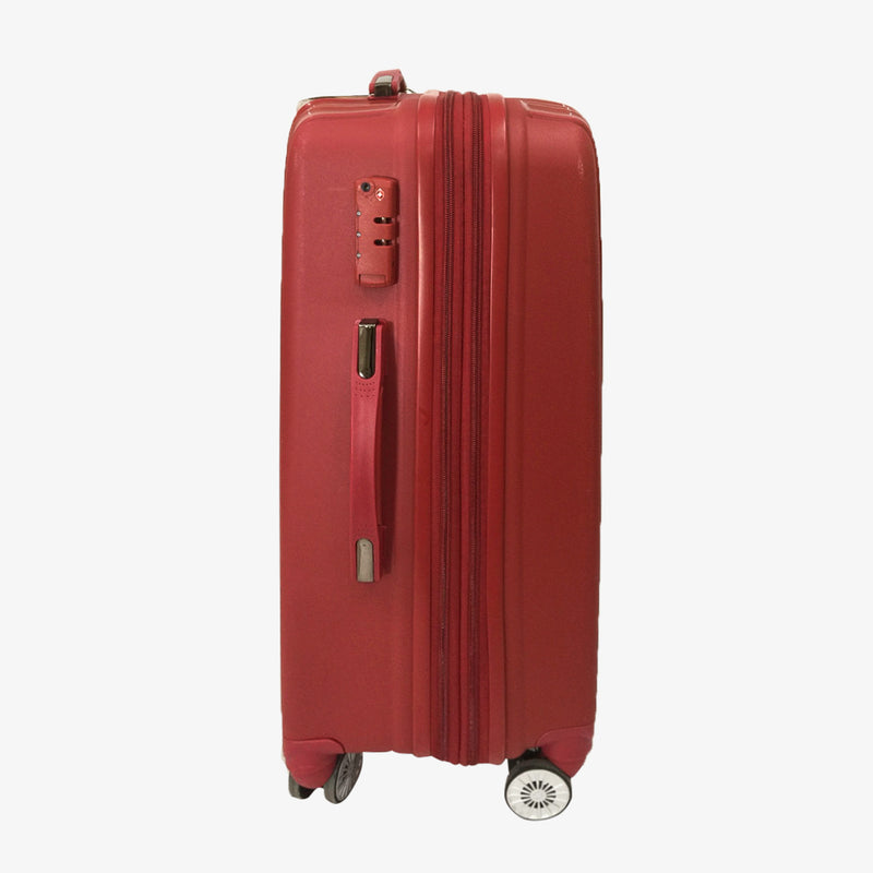 Travel Basic Flint 28-Inch Hard Case Luggage in Maroon