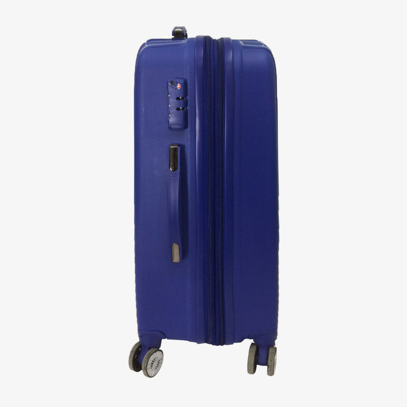 Travel Basic Flint 28-Inch Hard Case Luggage in Navy Blue