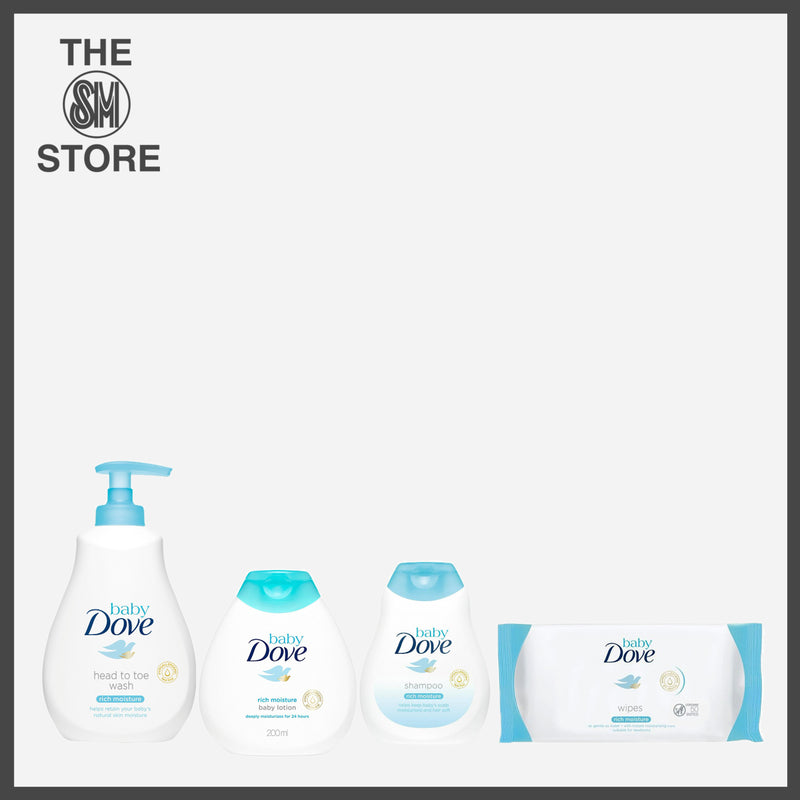 Baby Dove Rich Moisture Baby Essentials Bundle