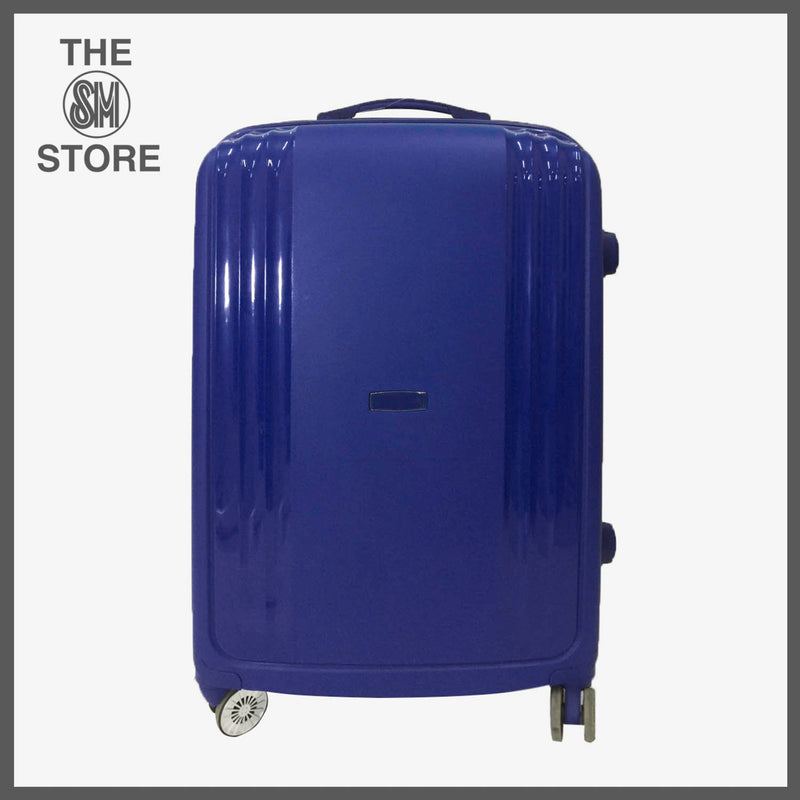 Travel Basic Flint 24-Inch Hard Case Luggage in Navy Blue