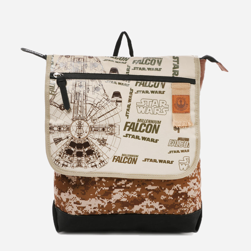 Star Wars Boys Millennium Falcon Backpack (Brown)