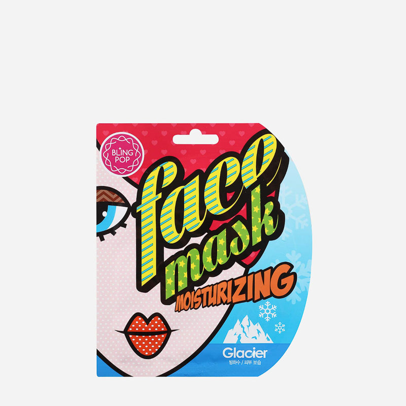 Blingpop Glacier Moisturizing Face Mask Sheet