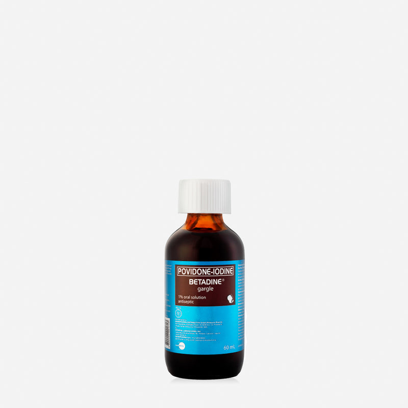 Betadine Povidone-Iodine Oral Gargle 60ml