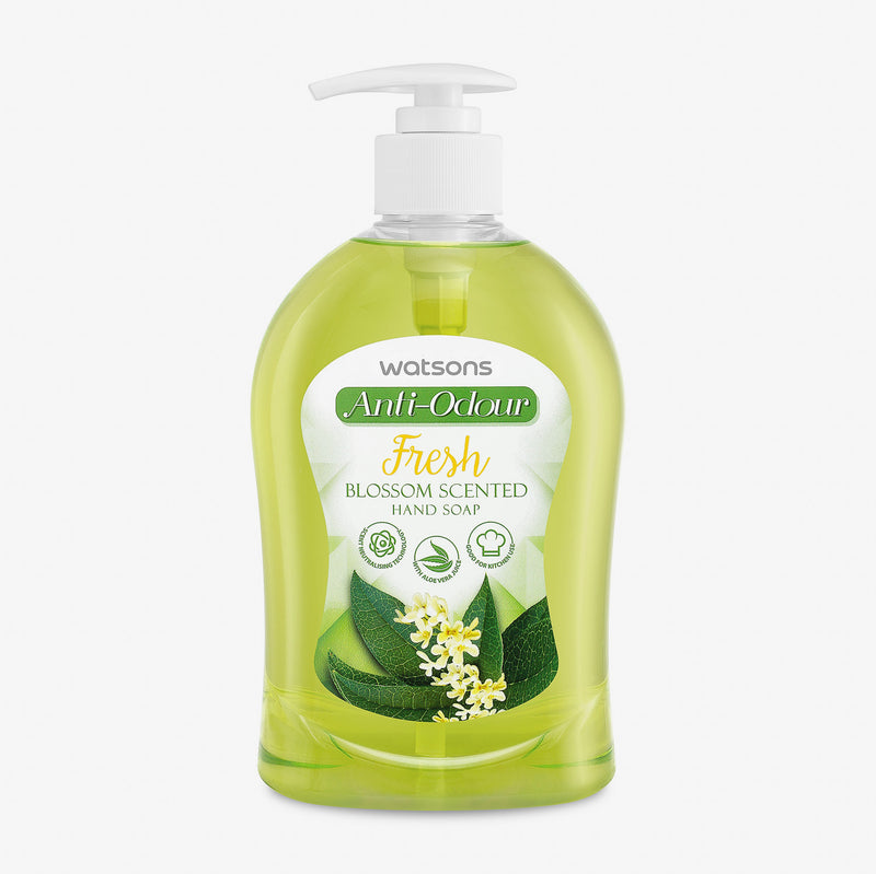 Watsons Buy 1 Take 1 Anti-Odor Fresh Blossom Scented Hand Soap 500ml