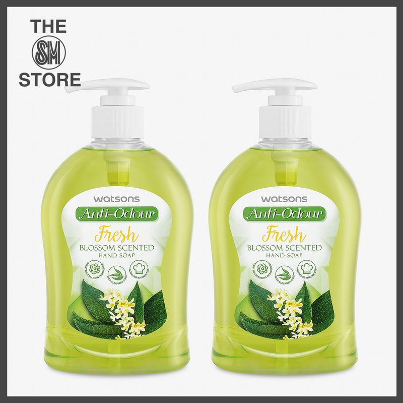 Watsons Buy 1 Take 1 Anti-Odor Fresh Blossom Scented Hand Soap 500ml