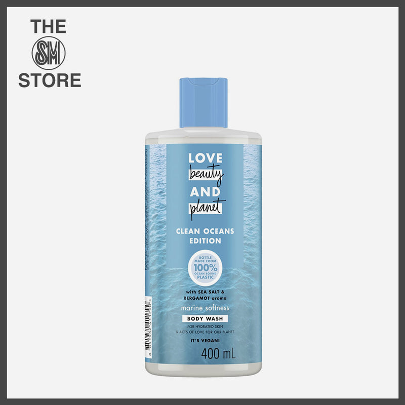 Love Beauty and Planet Marine Softness Body Wash with Sea Salt and Bergamot Aroma 400ml