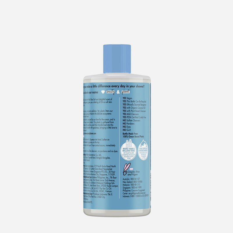 Love Beauty and Planet Marine Softness Body Wash with Sea Salt and Bergamot Aroma 400ml